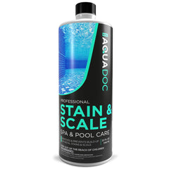 MAV AquaDoc front label showing 32 oz bottle and clear product benefits