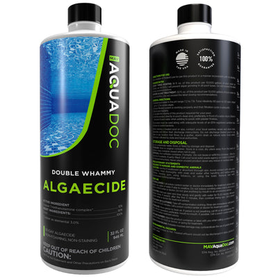 MAV AquaDoc label highlighting made in the USA badge and product quality