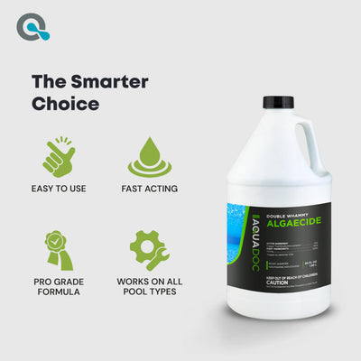 MAV AquaDoc 64 oz beside a measuring cup for scale, communicates concentrated volume benefit