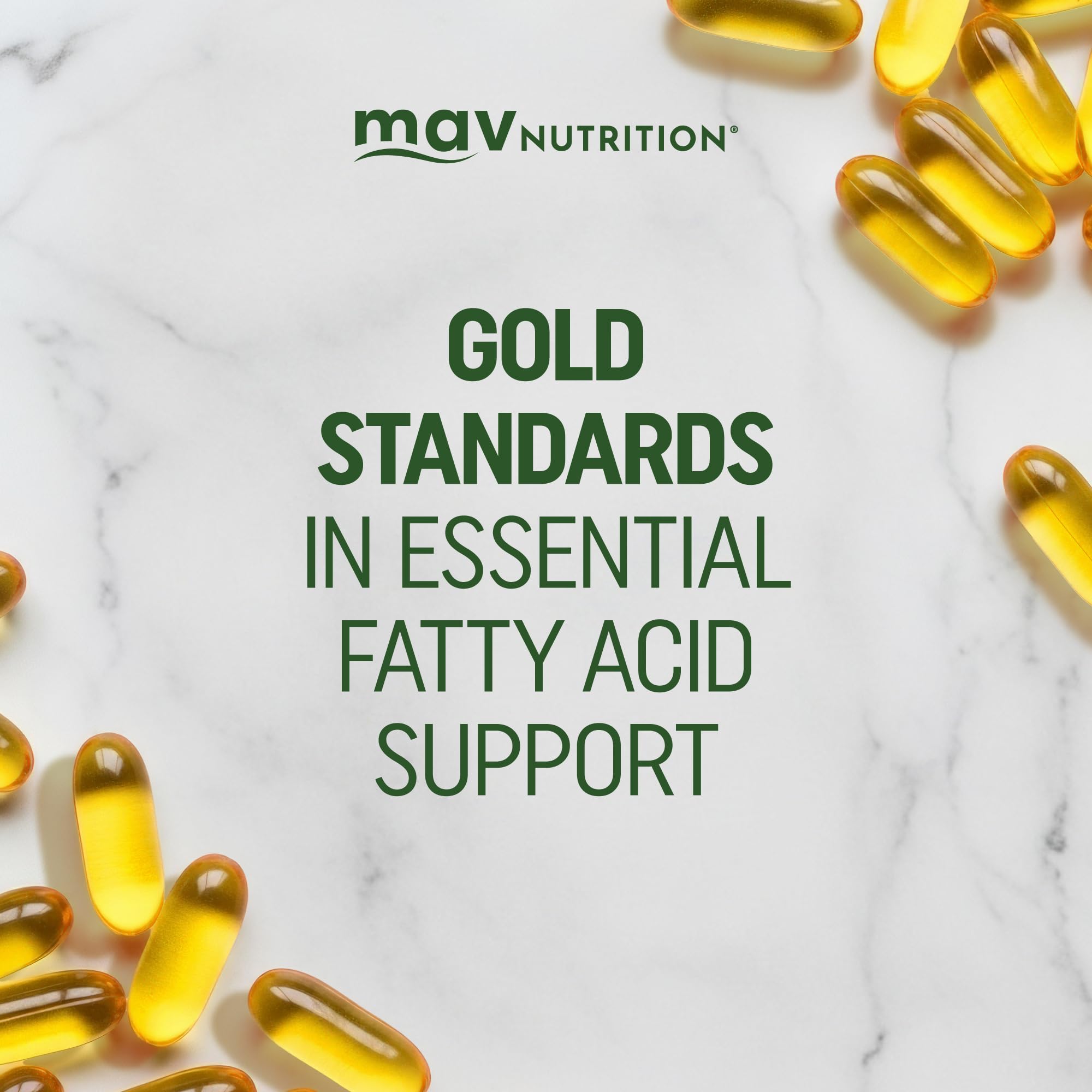 MAV NUTRITION envase abierto mostrando cápsulas listas para usar
