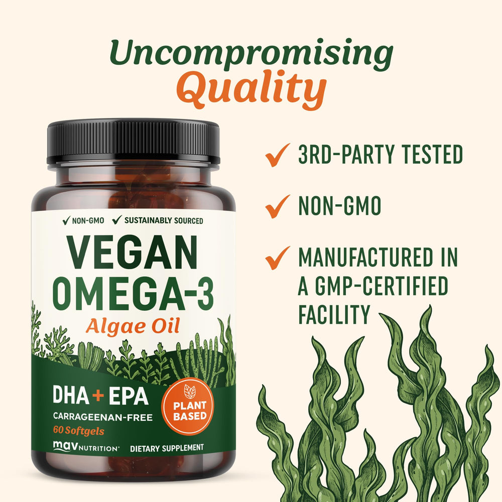 MAV NUTRITION cultivo de algas ilustrando origen sostenible