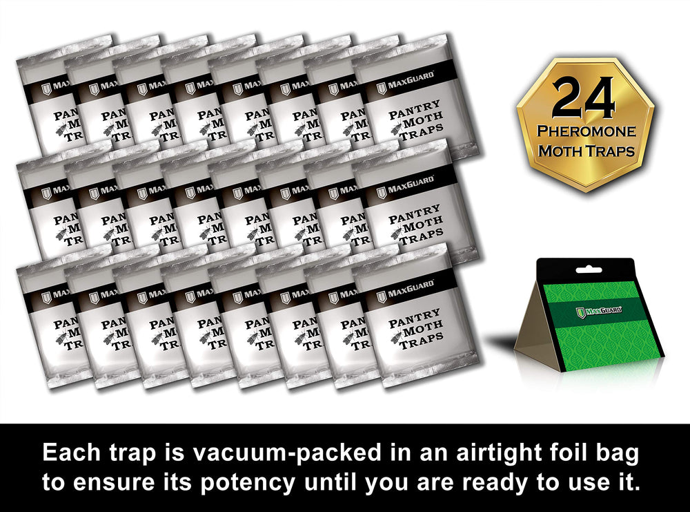 MaxGuard trap next to a ruler to illustrate compact size and easy placement