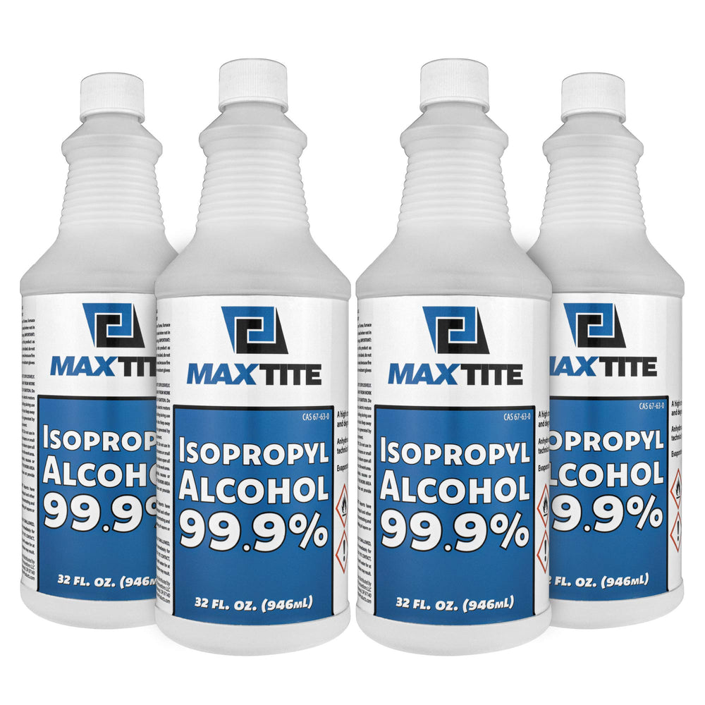 MAXTITE frente del envase de 32 oz mostrando diseño y volumen