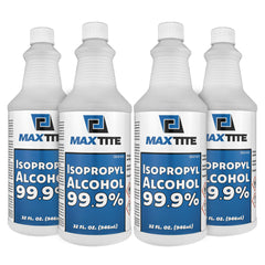 MAXTITE frente del envase de 32 oz mostrando diseño y volumen