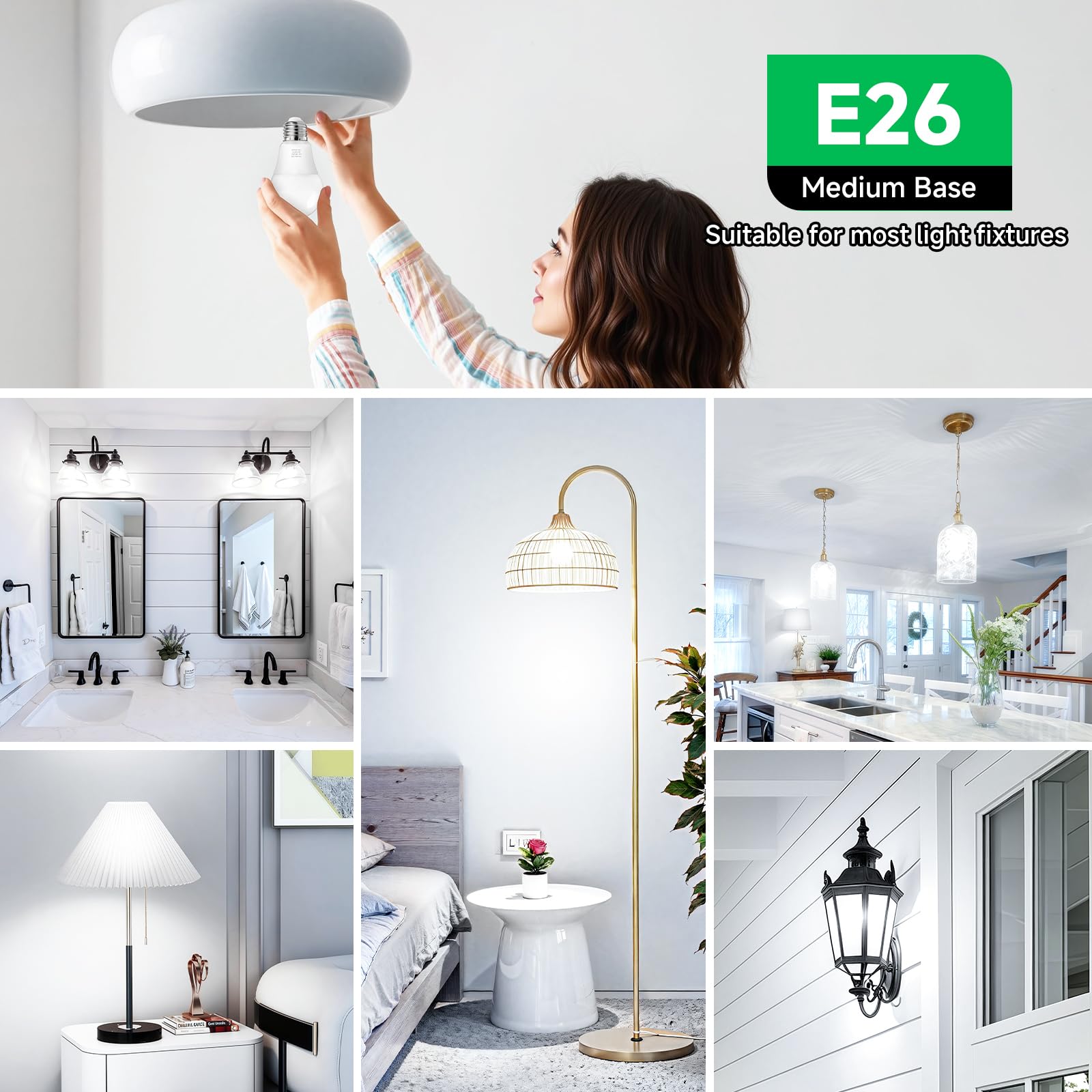 MAXvolador bulb held in hand to show A19 size and easy replacement
