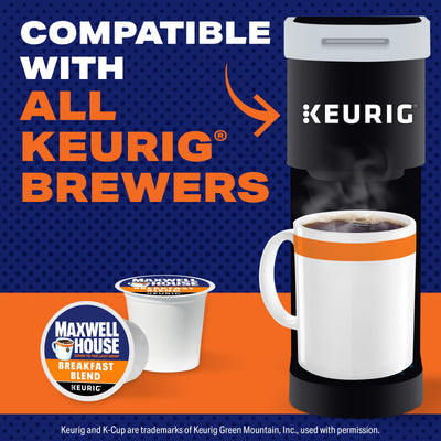 MAXWELL HOUSE etiqueta con información y certificaciones para confianza del consumidor