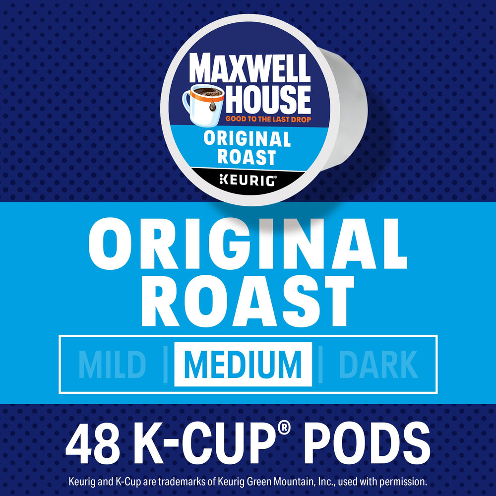 Maxwell House posos de café molido textura y aroma intenso