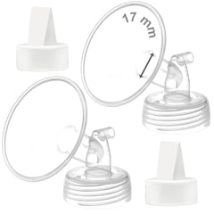 Maymom flange 17mm frontal mostrando ajuste seguro y compatibilidad