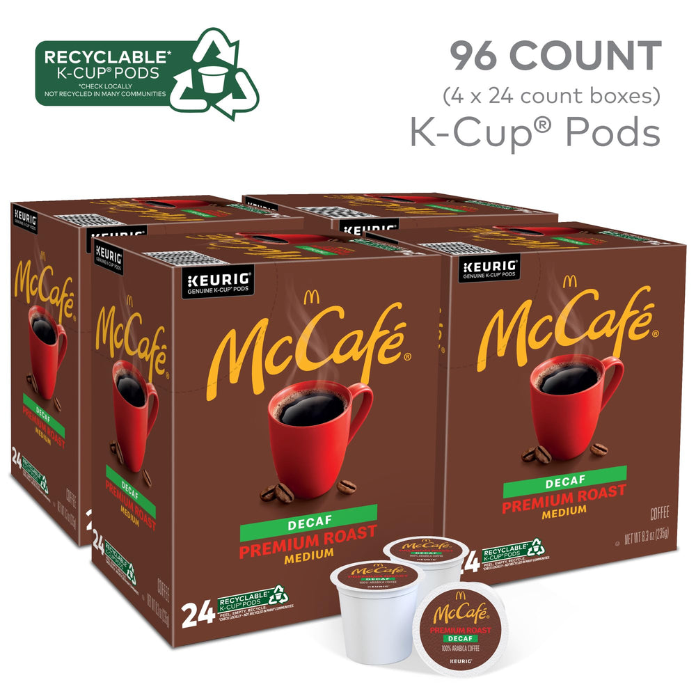 McCafe cápsula primer plano que destaca sellado y calidad del material reciclable