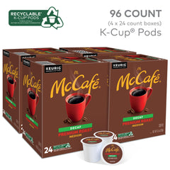 McCafe cápsula primer plano que destaca sellado y calidad del material reciclable