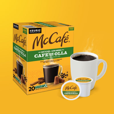 McCafé escena de desayuno con cápsula para inspiración diaria
