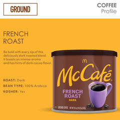 McCafé tapa con sello hermético que ayuda a mantener la frescura del café