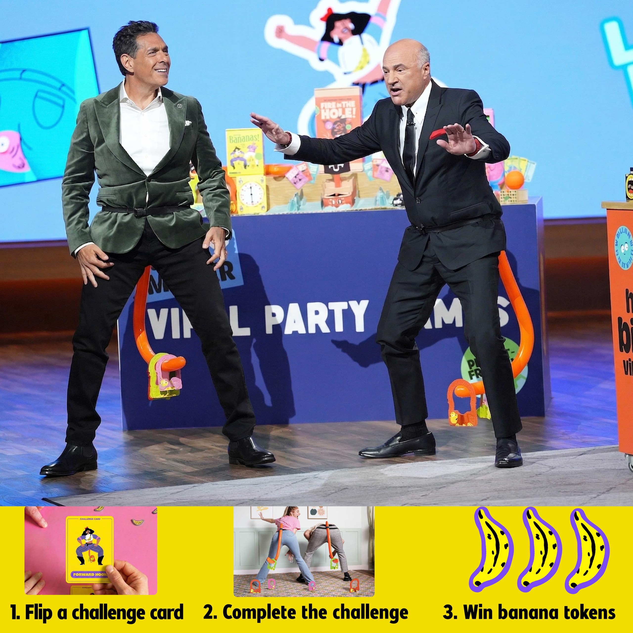 MCMILLER ENTERTAINMENT grupo jugando al aire libre que fomenta risas y dinamismo social
