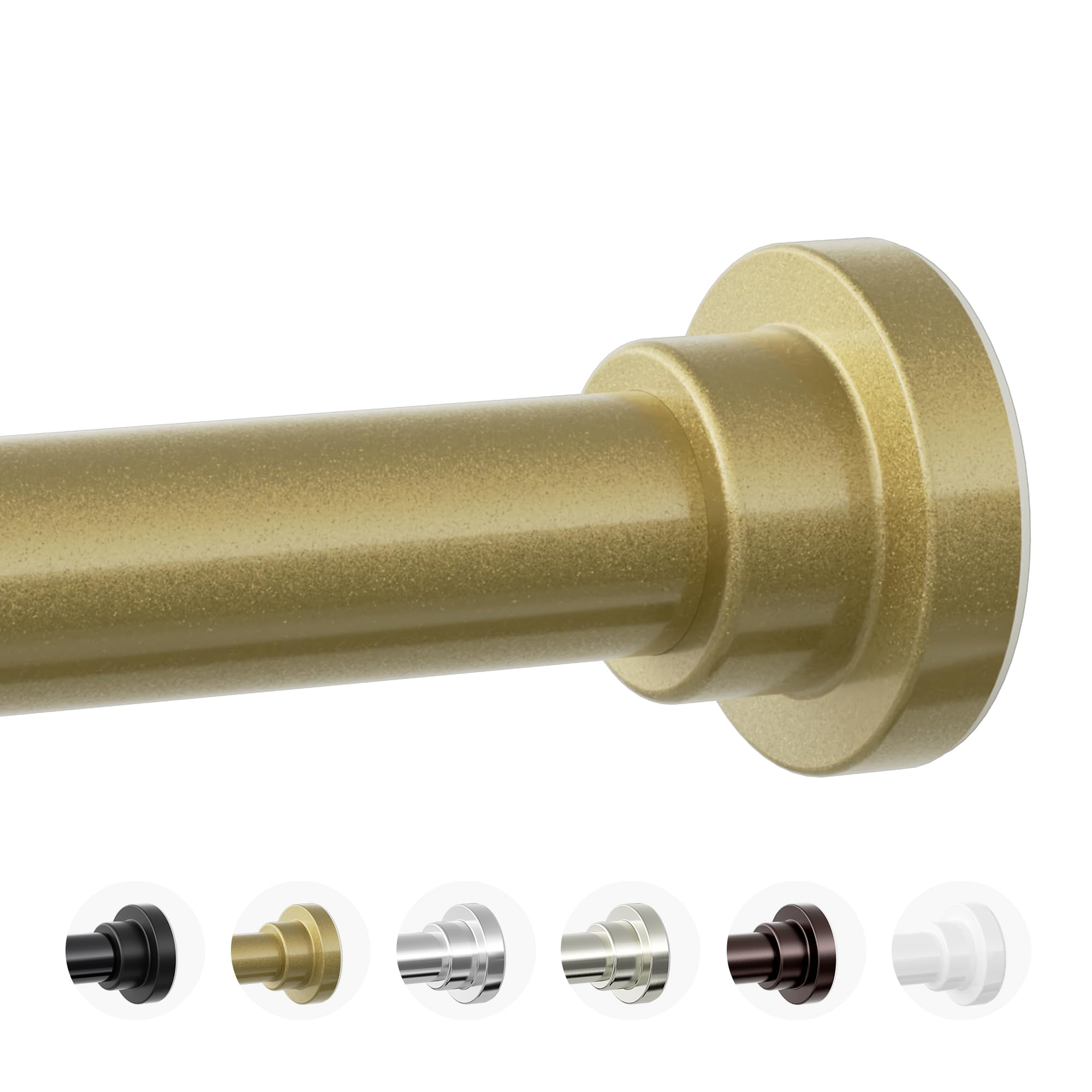 Mcrbeay barra dorada frontal, aspecto elegante y resistente