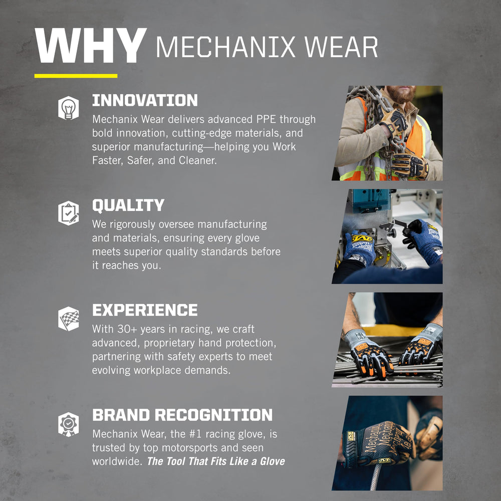 Mechanix Wear guantes en uso en taller, protección y control en tareas reales