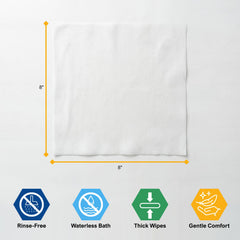 MED PRIDE primer plano de textura extragruesa para limpieza efectiva