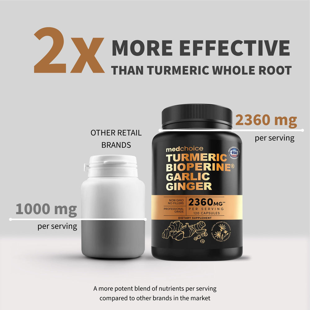 MEDCHOICE detalle de etiqueta con ingredientes y dosis claras para confianza