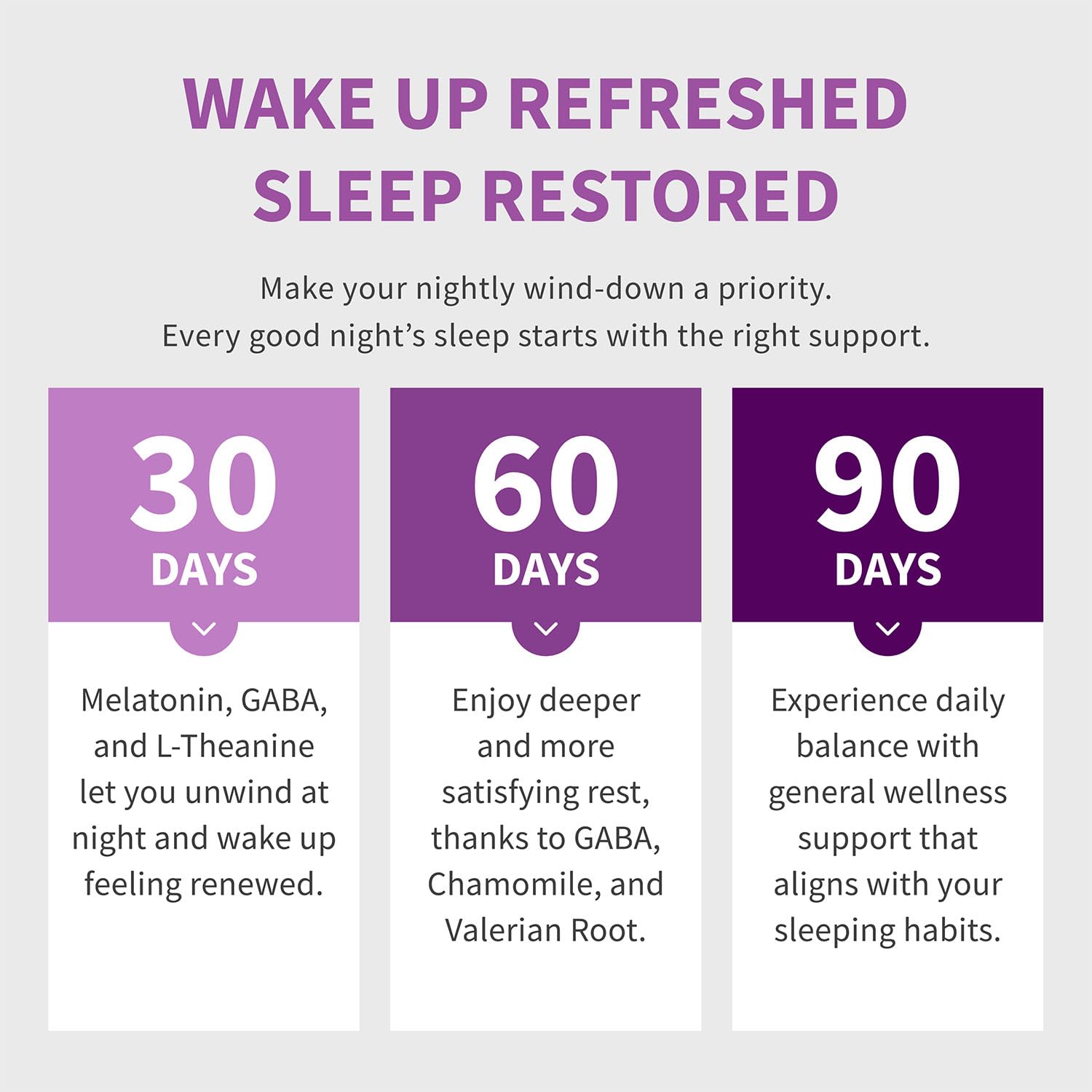 MEDCHOICE producto en ambiente nocturno para inspirar sueño reparador