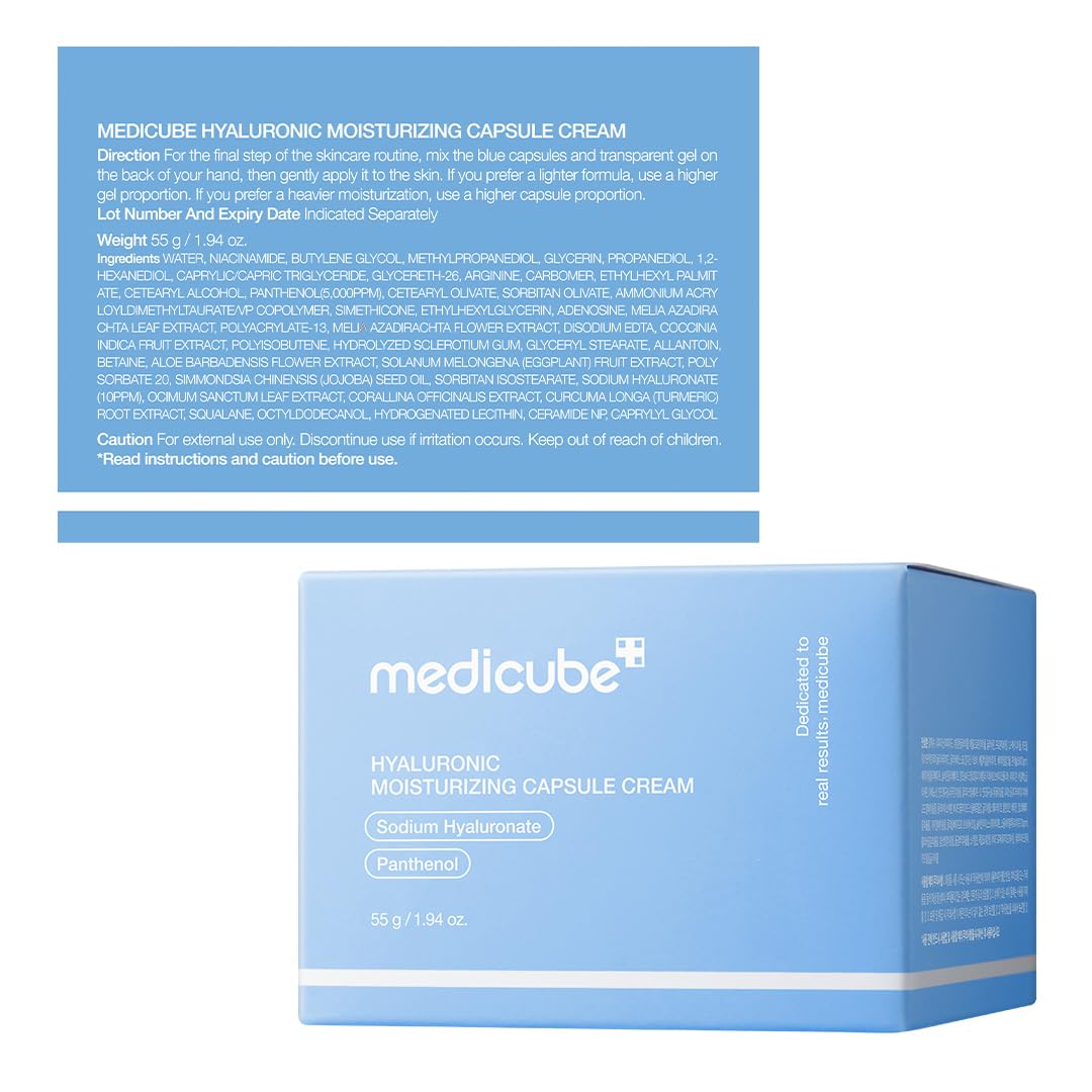 medicube producto en ambiente de baño transmitiendo sensación refrescante