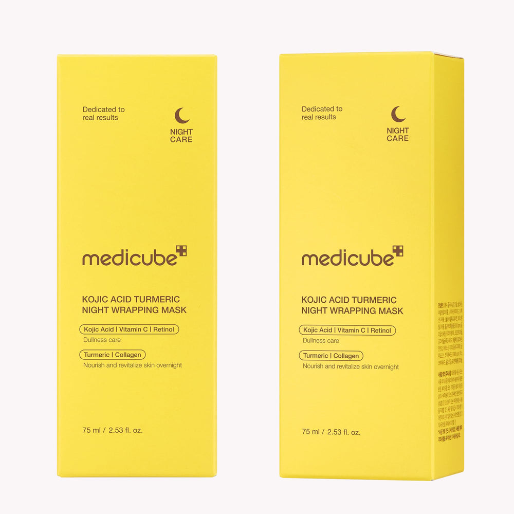 medicube ambiente de baño que sugiere un ritual nocturno relajante