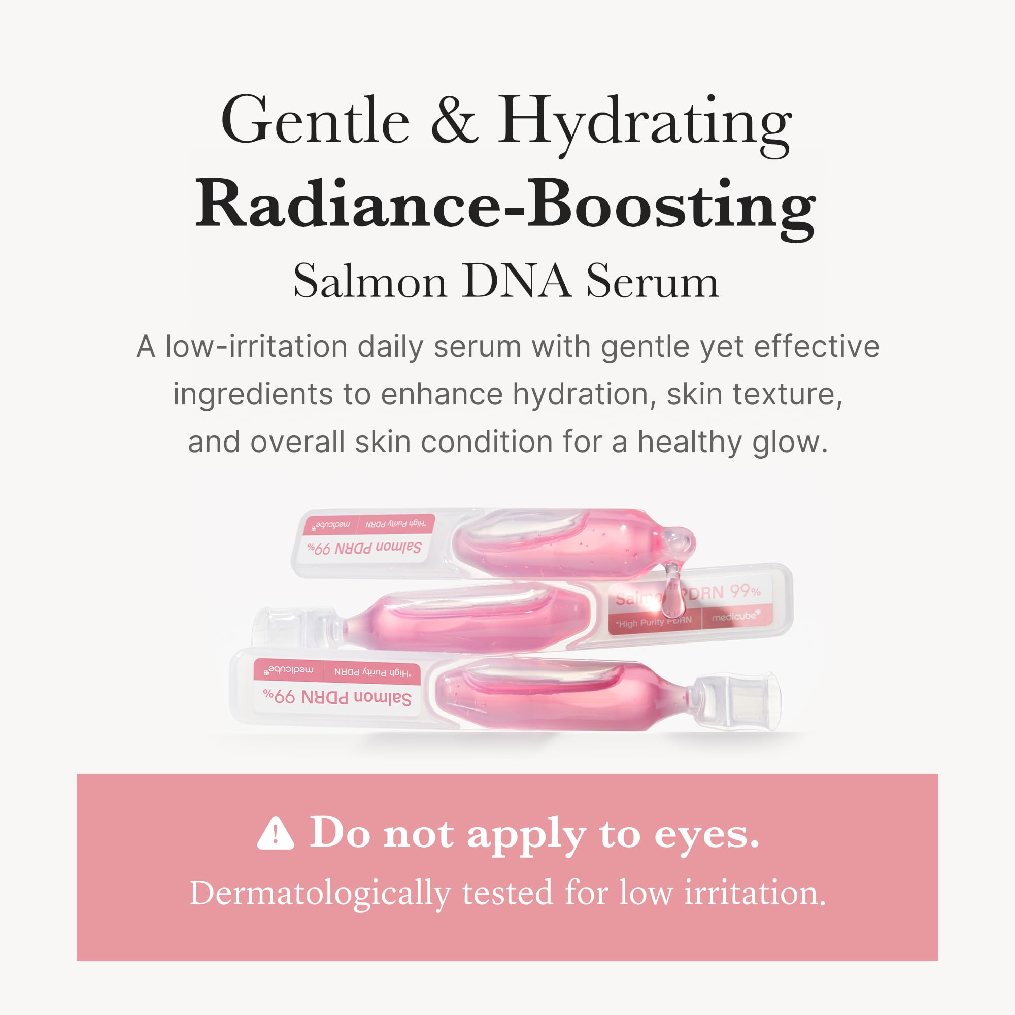 medicube comparación de tamaño del vial para llevar en viaje y rutina