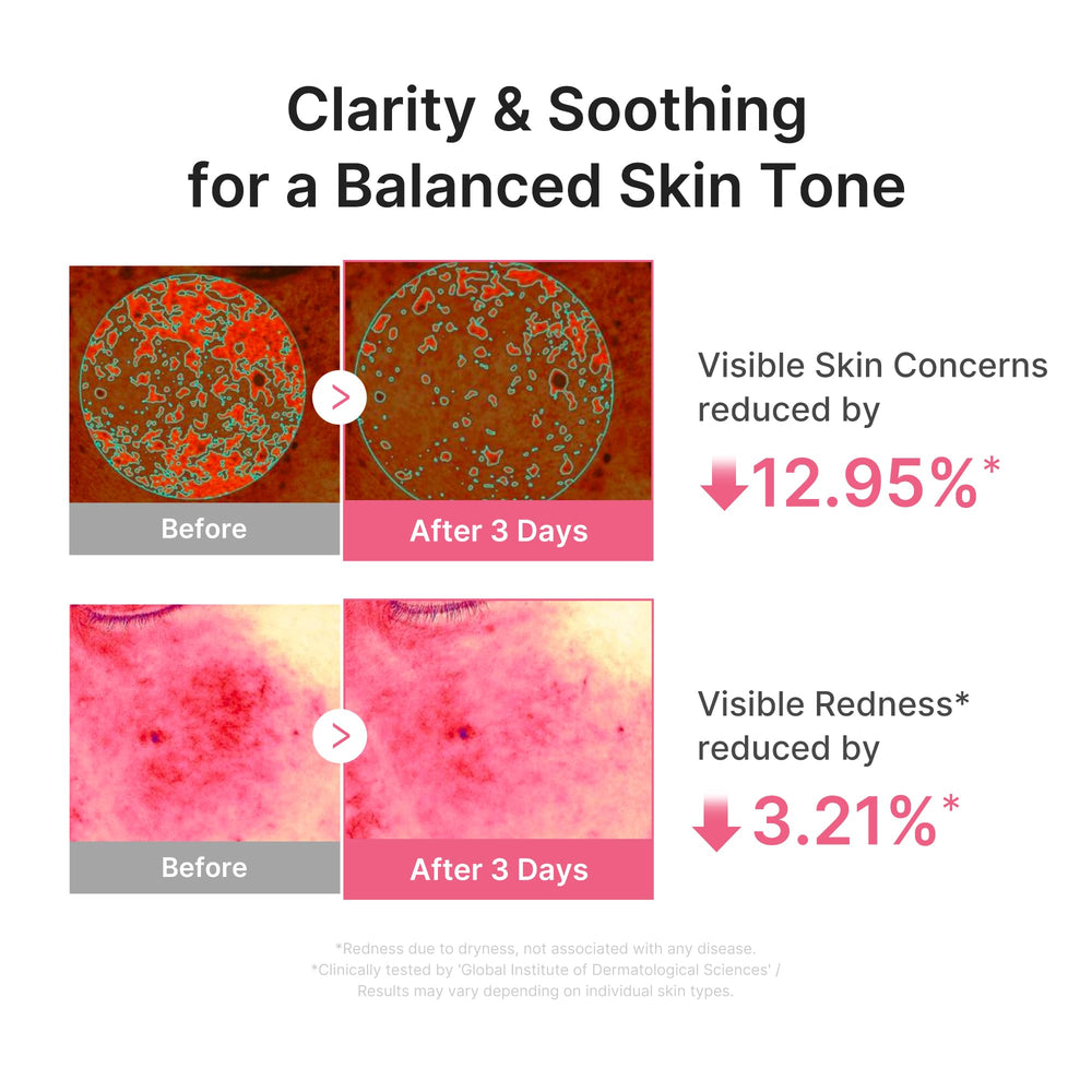 medicube droplet on skin demonstrating quick absorption and moisturization