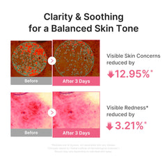 medicube droplet on skin demonstrating quick absorption and moisturization
