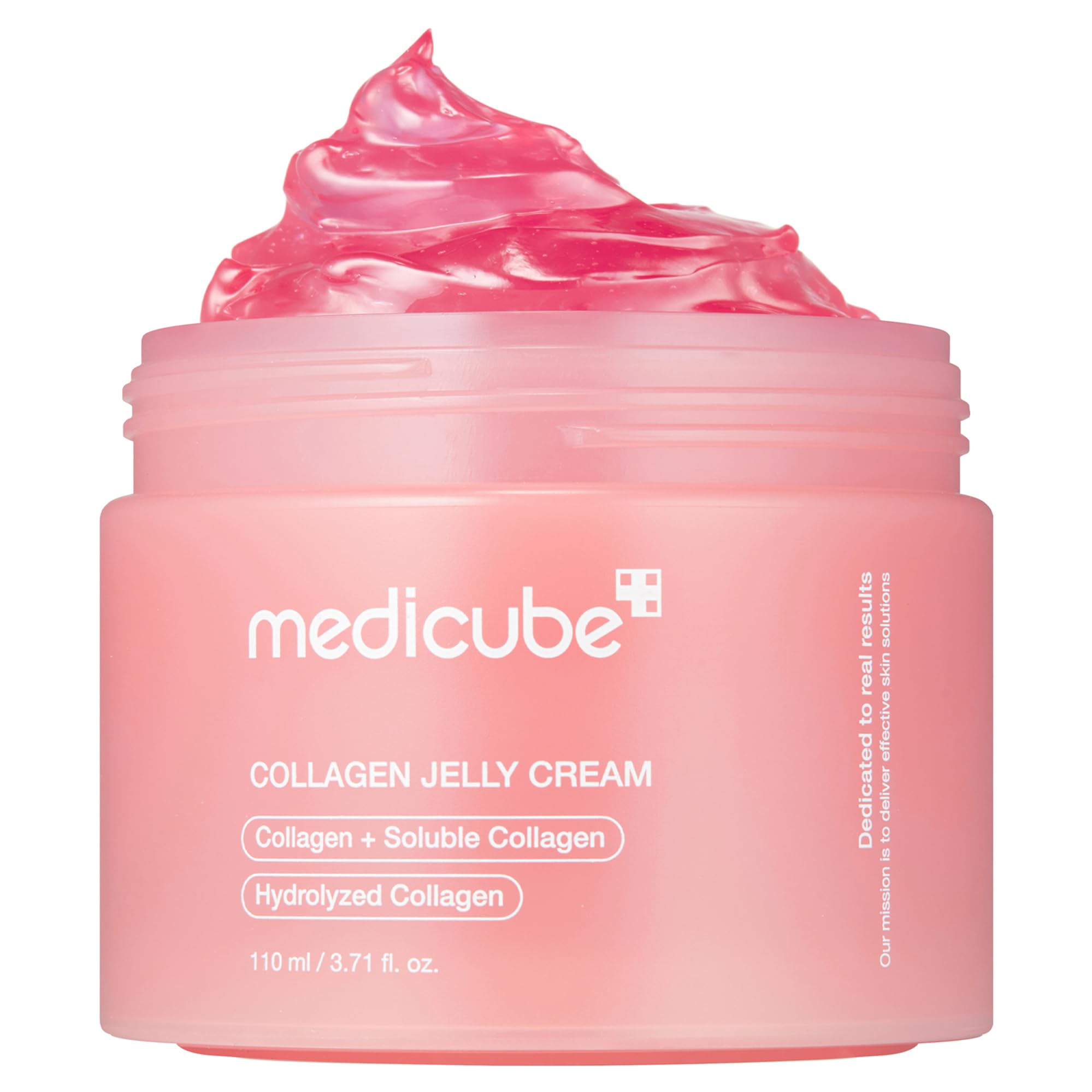 medicube frasco frontal de Jelly Cream mostrando diseño y facilidad de uso