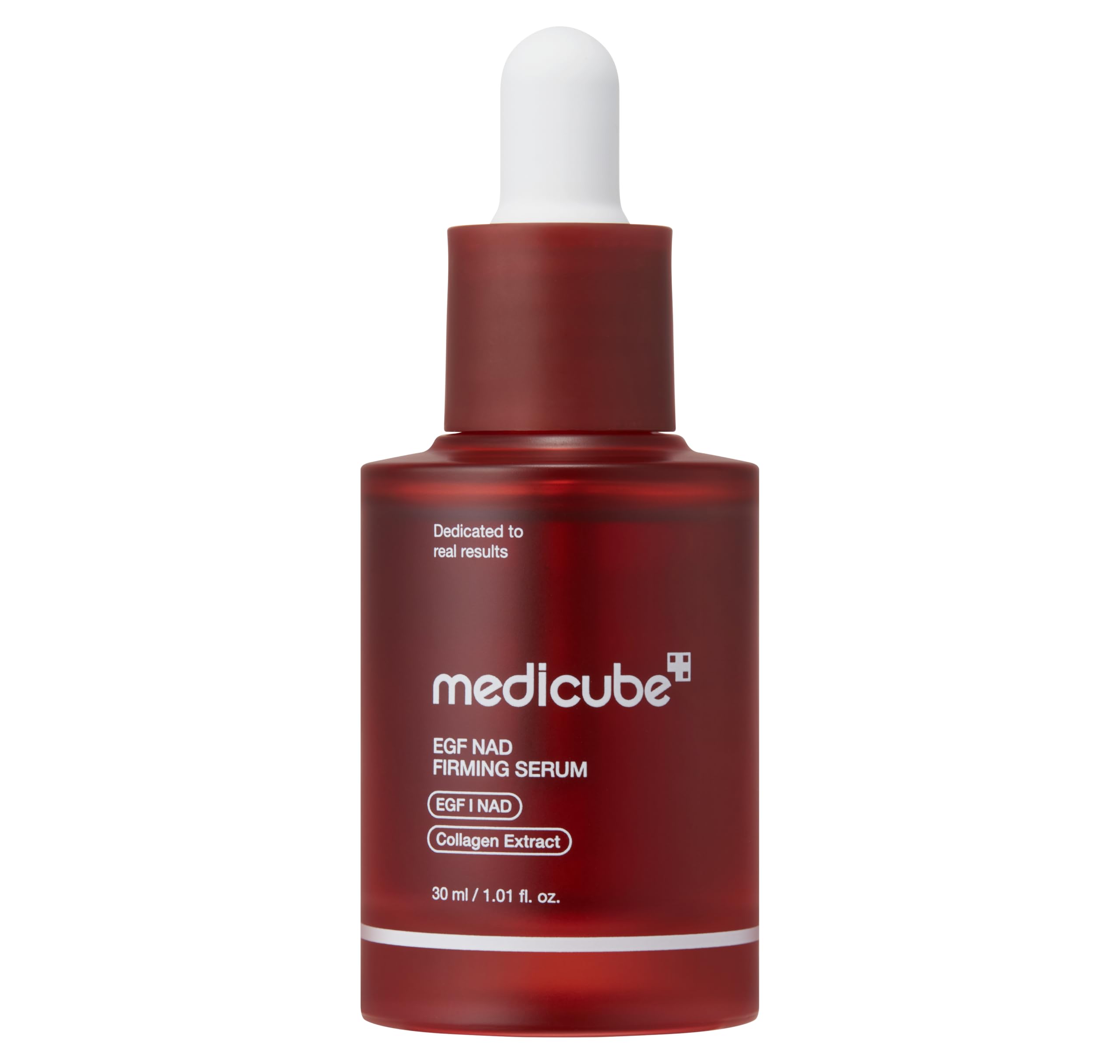 medicube envase frontal del suero reafirmante para aplicación diaria y efecto ligero
