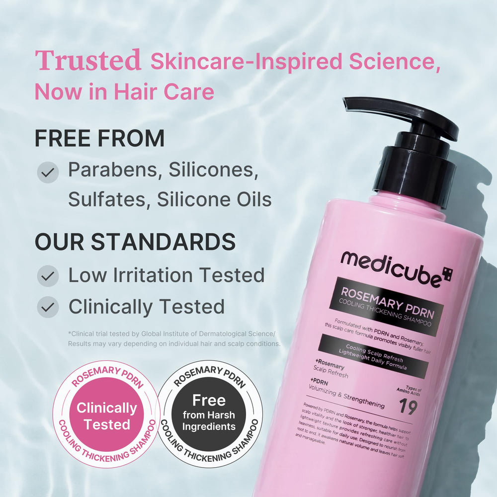 medicube primer plano de rosemary PDRN activo para fortalecer