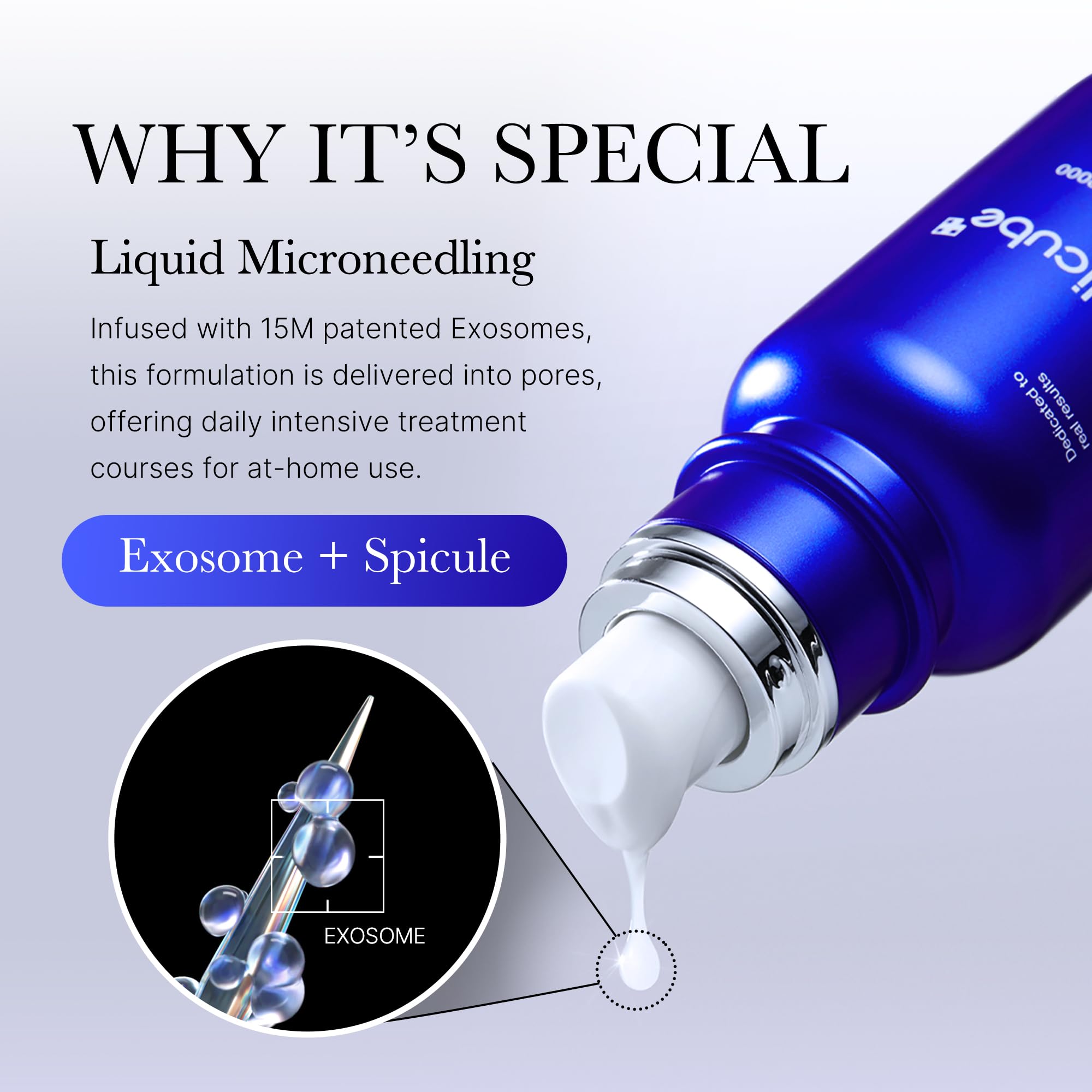 medicube aplicación facial mostrando uso fácil y beneficio hidratante