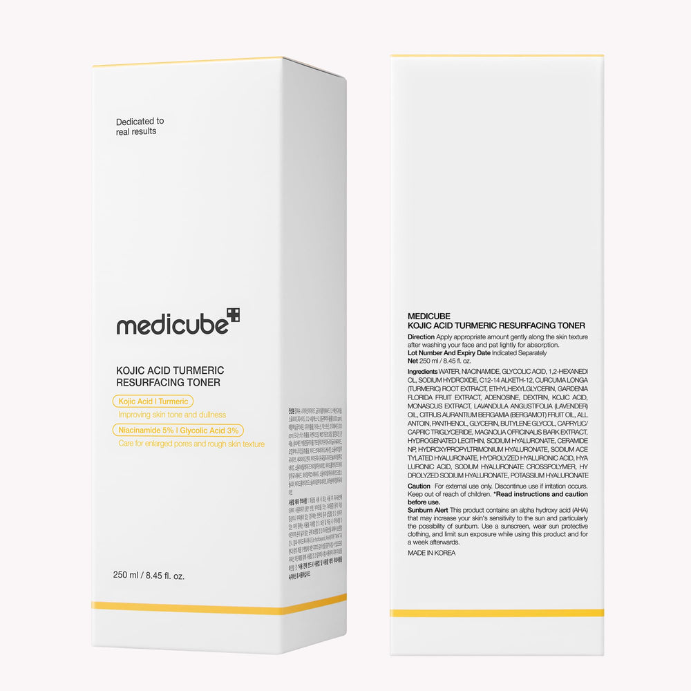 medicube producto en baño elegante mostrando uso cotidiano