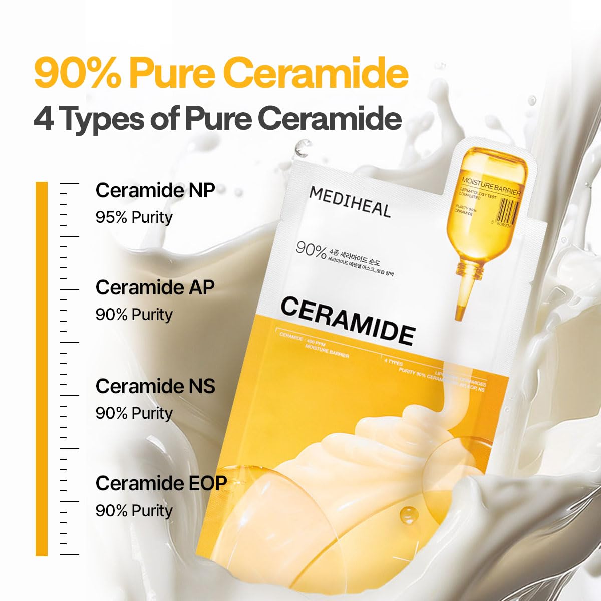 MEDIHEAL ceramidas en formulación destacadas para reforzar la barrera