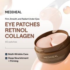 MEDIHEAL textura del parche en primer plano que muestra gel y absorción