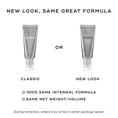 Medik8 Crystal Retinal 3 dropper dispensing serum, illustrating easy application and control