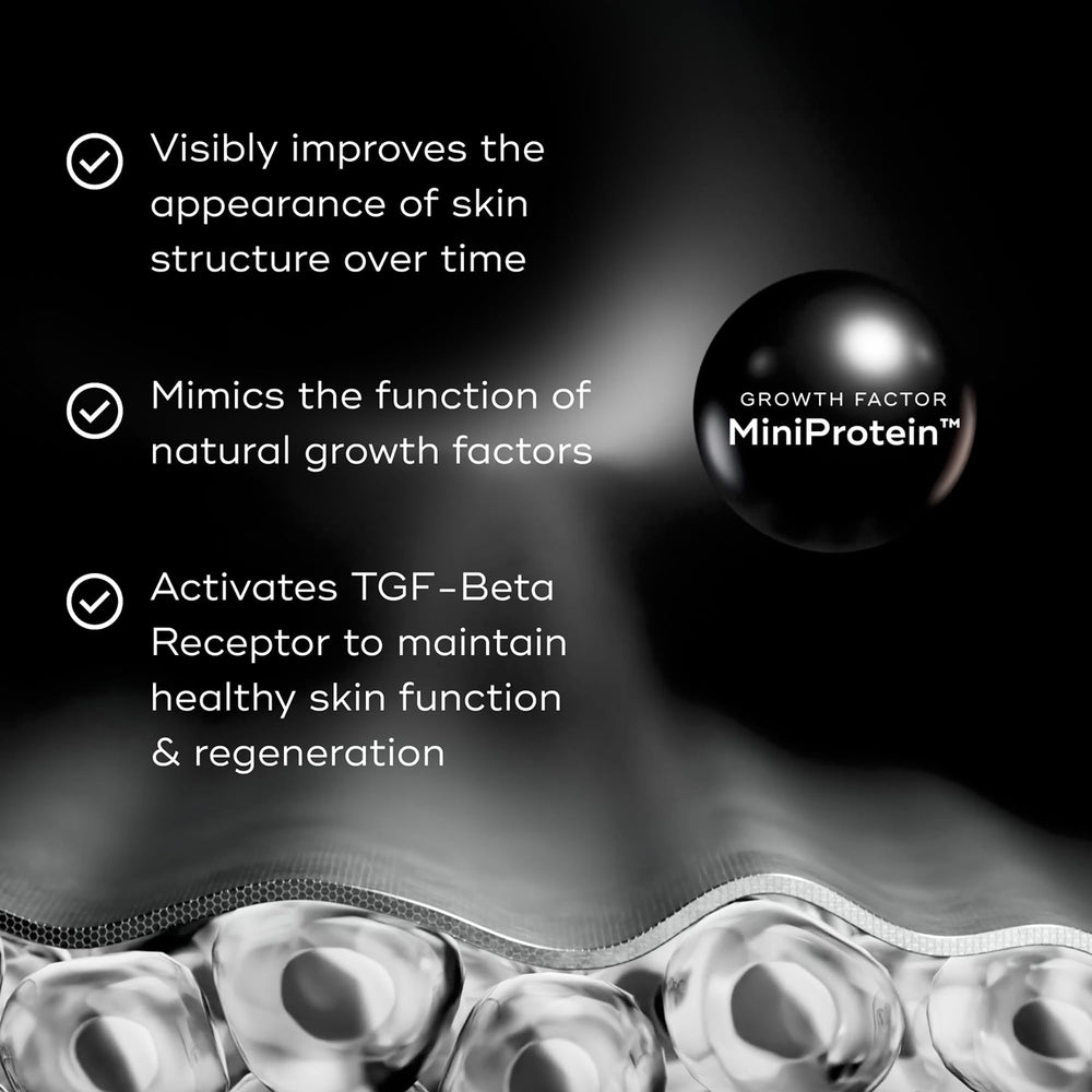 Medik8 before-and-after skin illustration indicates visible line reduction benefit