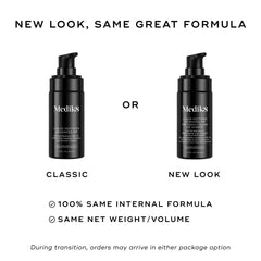 Medik8 dropper releasing serum highlights precision dosing and easy application benefit