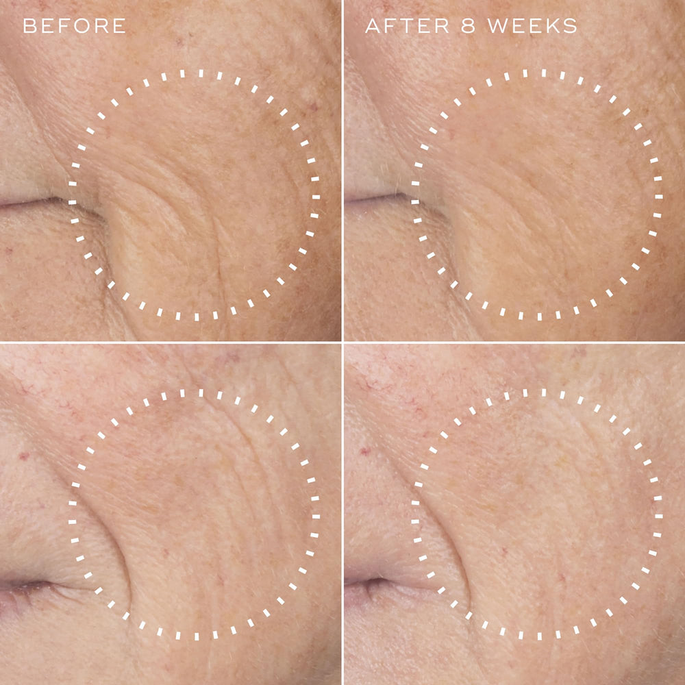 Medik8 label close-up highlights peptide technology and ingredient clarity benefit
