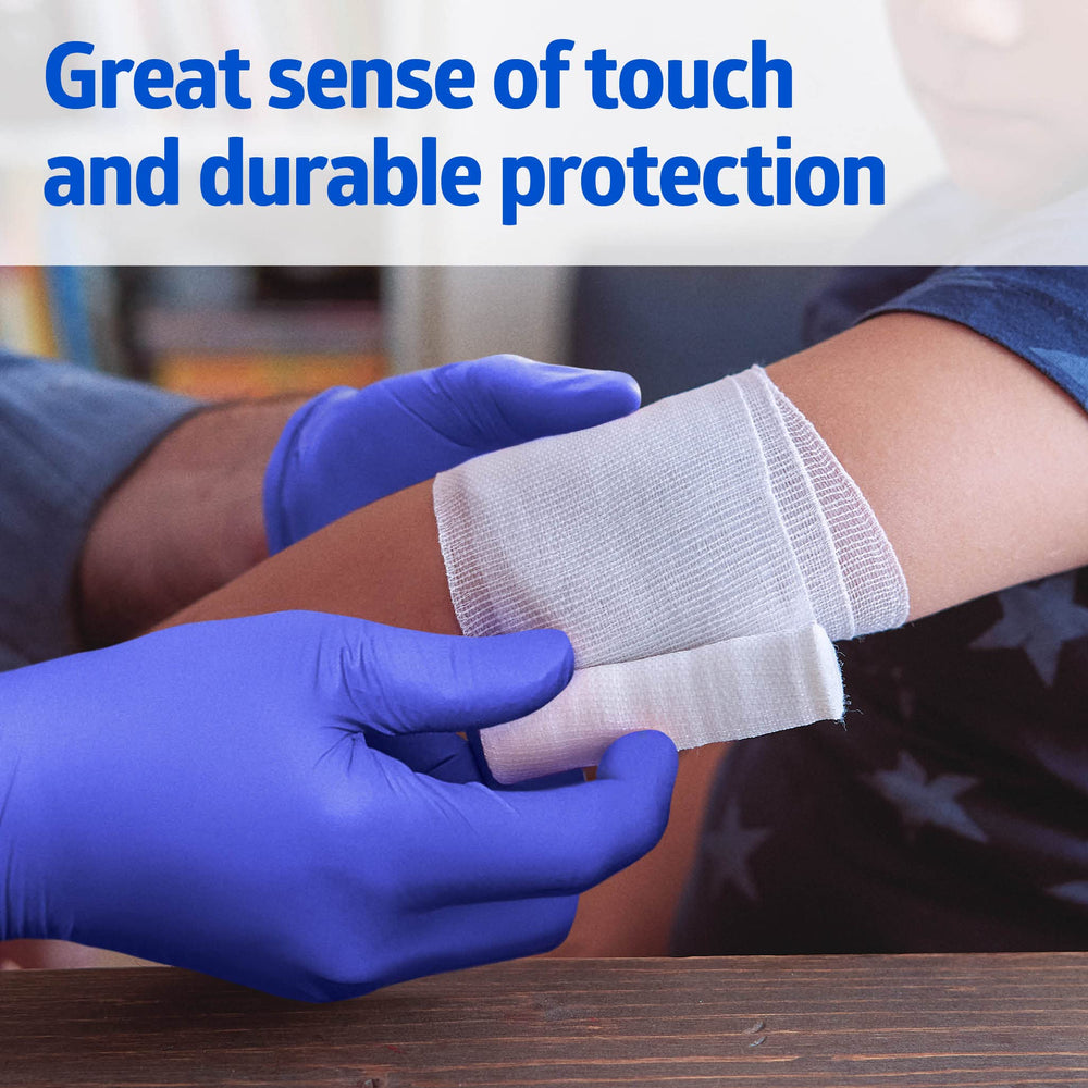 Medline FitGuard Touch empaque de 300 unidades ofreciendo abastecimiento prolongado