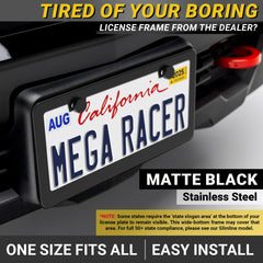 Mega Racer close-up of matte texture protecting finish and resisting scratches
