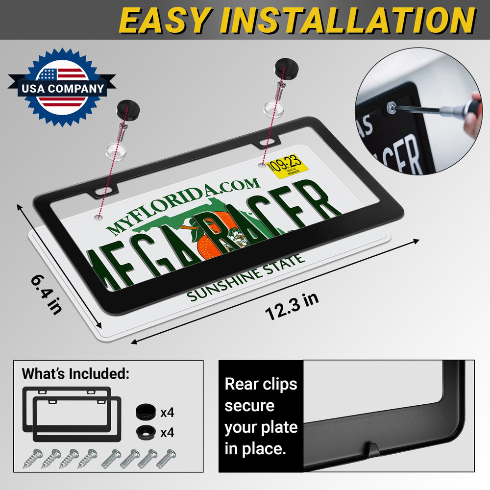 Mega Racer frame beside ruler showing dimensions for correct fit confirmation