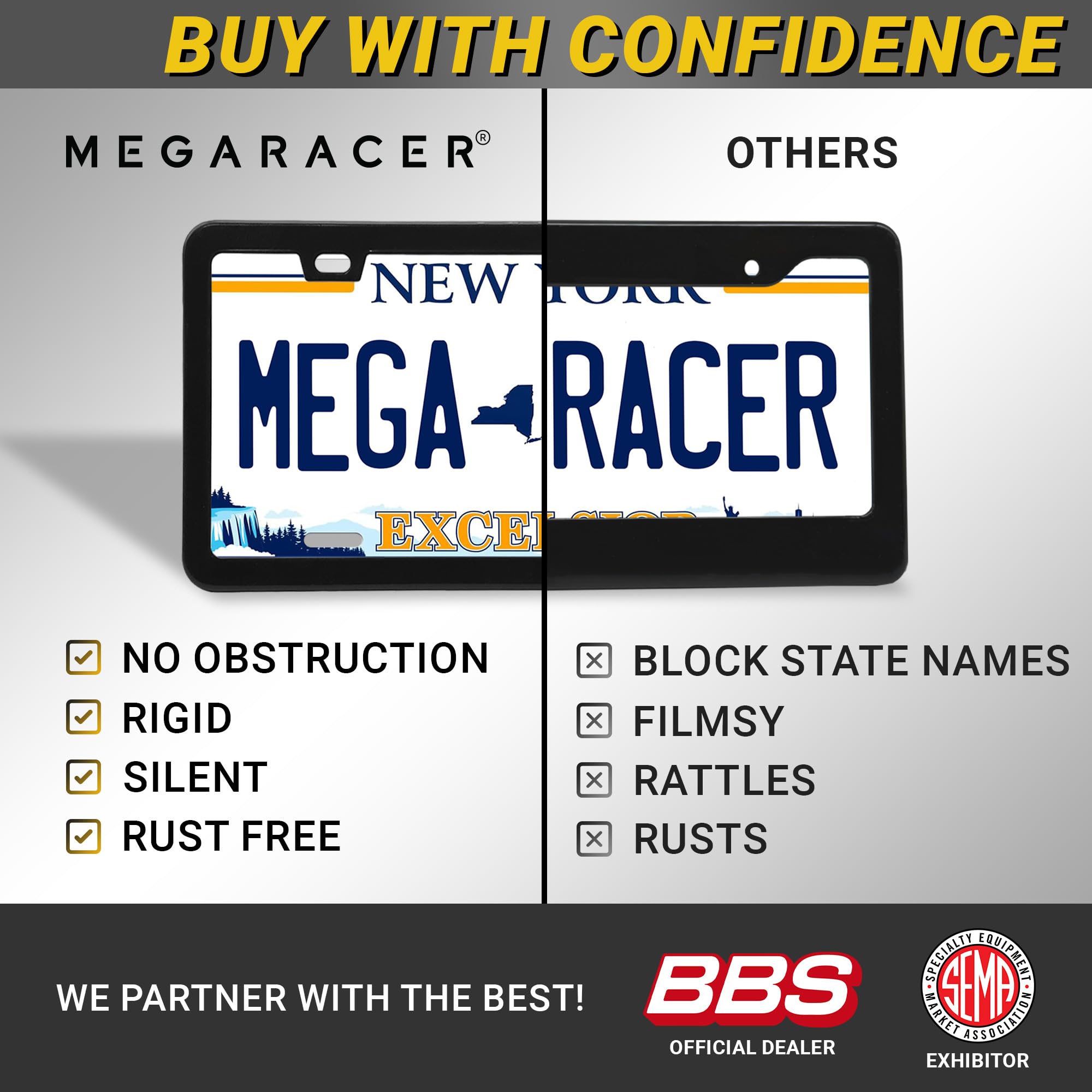 Mega Racer on SUV showing size scale and wide vehicle compatibility