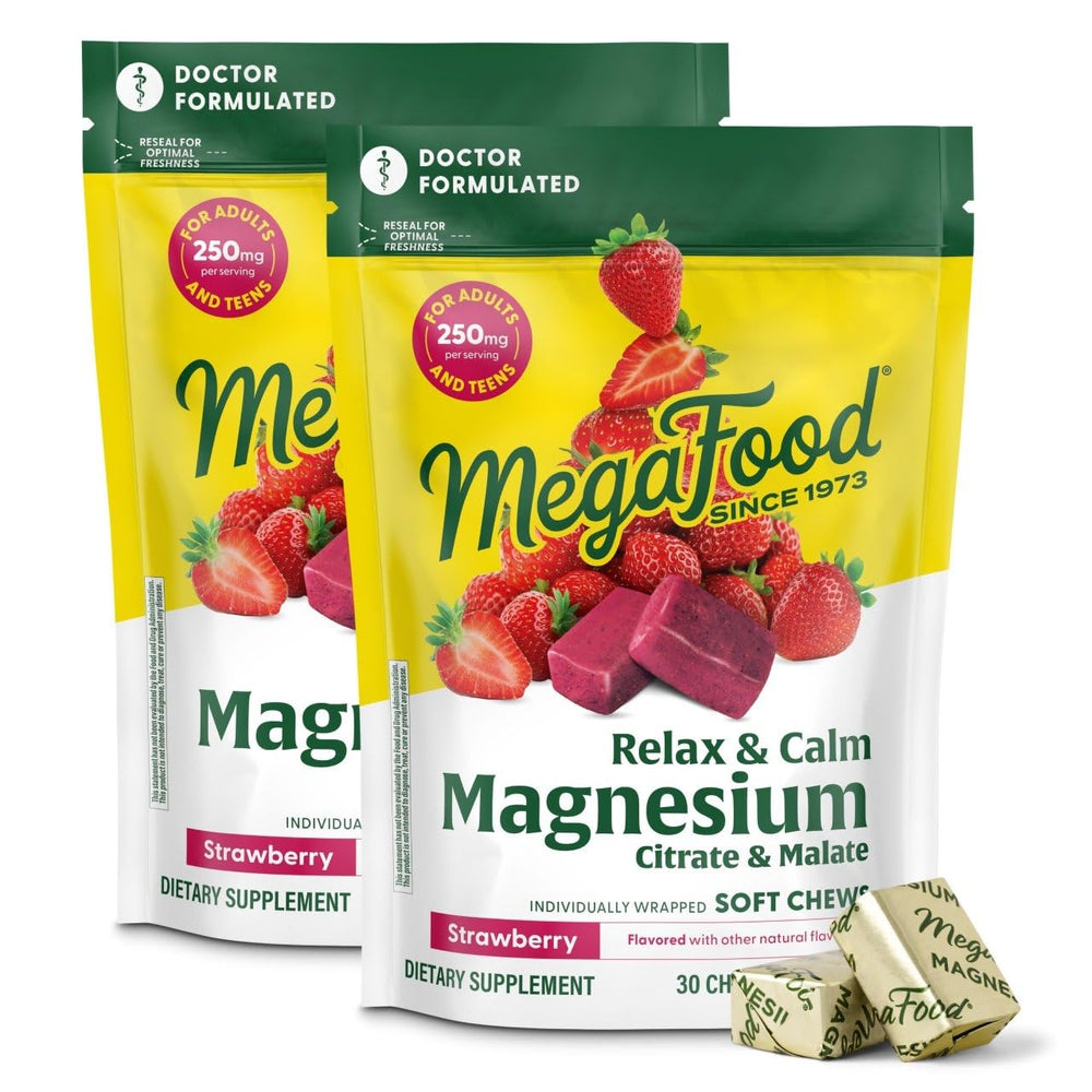 MegaFood portada del envase frontal mostrando el producto y beneficios