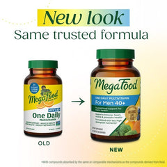 MegaFood primer plano de una tableta para ver textura y formato