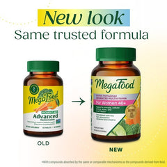 MegaFood tablet close-up texture and size for easy swallowing