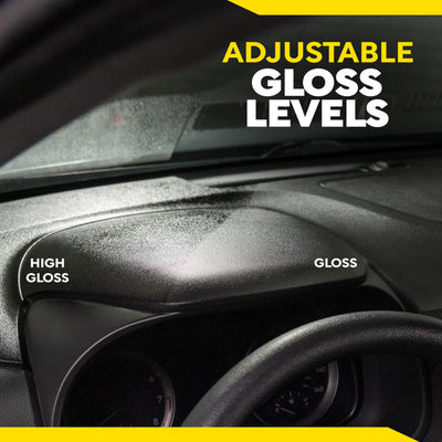 Meguiar's professional detailing setup showing product versatility and efficiency