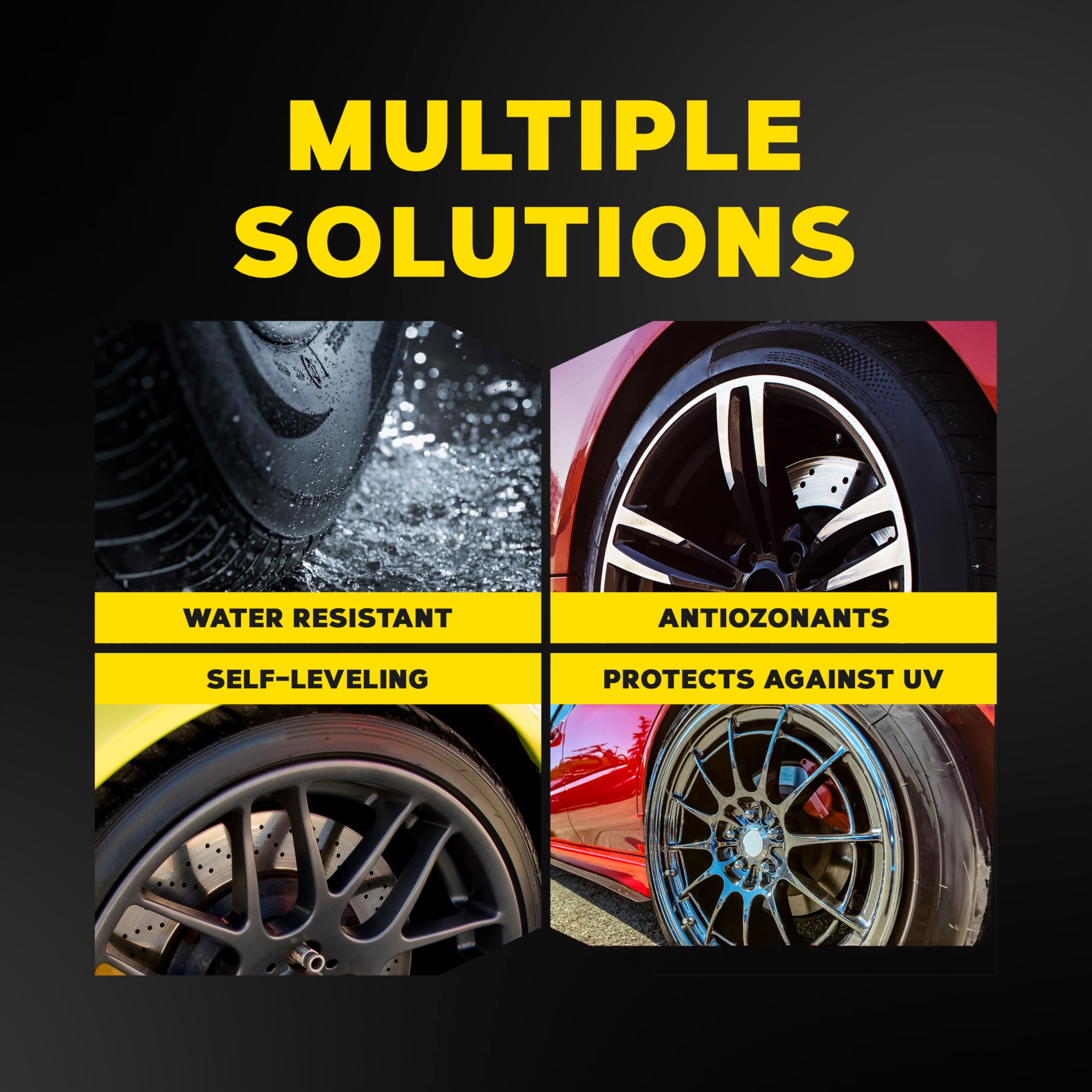 Meguiar's comparación antes y después que muestra mejora visual notable