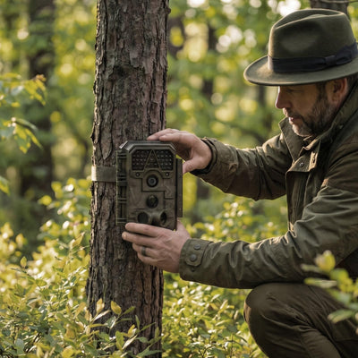 Meidase invisible no-glow IR array, enabling discreet nighttime monitoring without startling wildlife