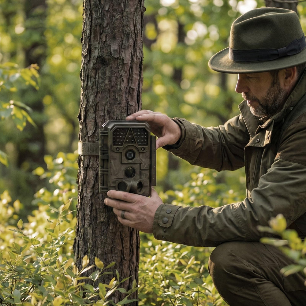Meidase invisible no-glow IR array, enabling discreet nighttime monitoring without startling wildlife