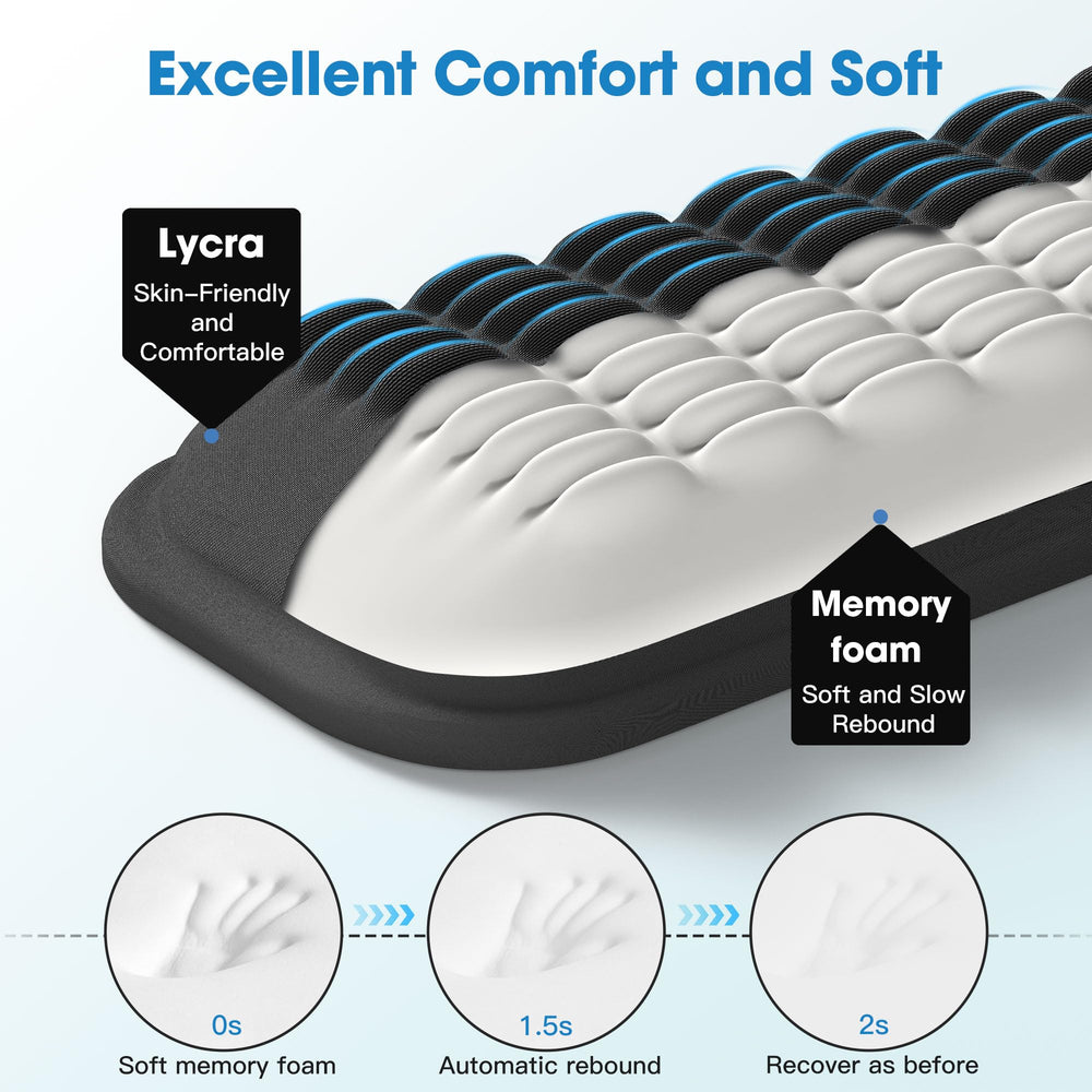 MEKASS textura de lycra suave que ofrece deslizamiento cómodo de la mano
